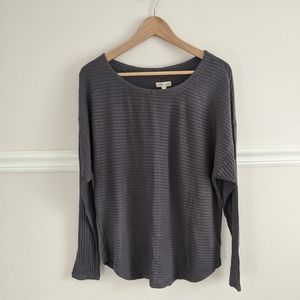 Silence + Noise long-sleeved top